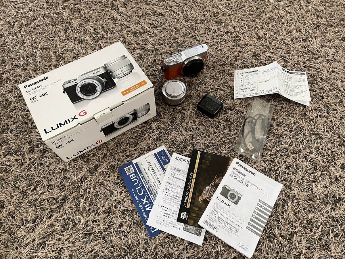 LUMIX Panasonic DC-GF9 ダブルレンズキット DC-GF9W レンズキット 