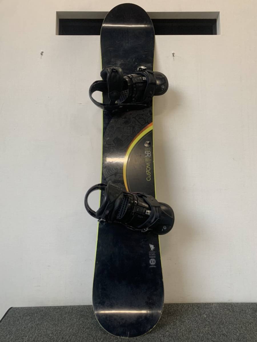 CUSTOM BURTON/スノーボード/B1306/158/ビンディング:BURTON/バートン