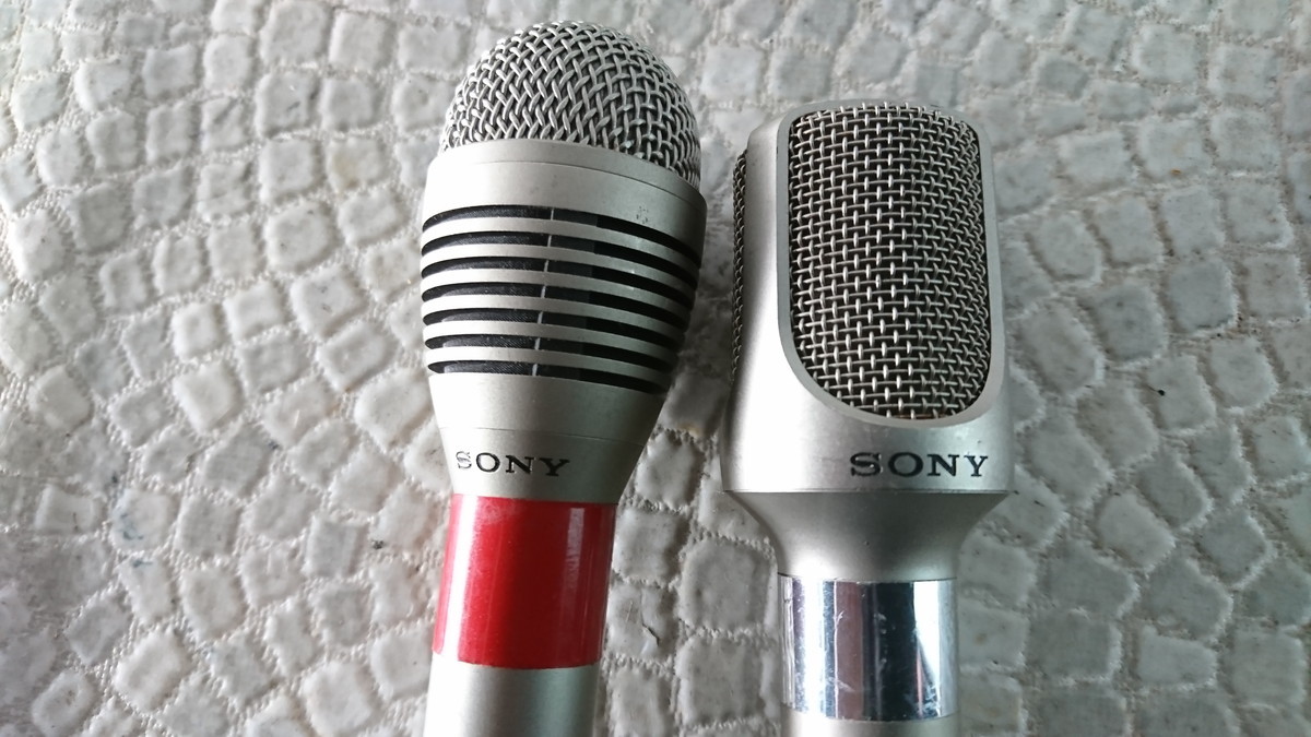 A1-074 ☆SONY ソニー ビンテージマイク F-660 等 2点セット Yahoo