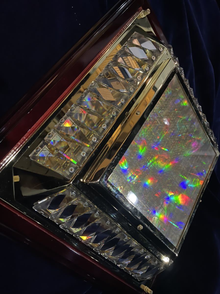 人気！美品！ゴールドキング社製板ビーズ45㎝シャンデリアデコトラ