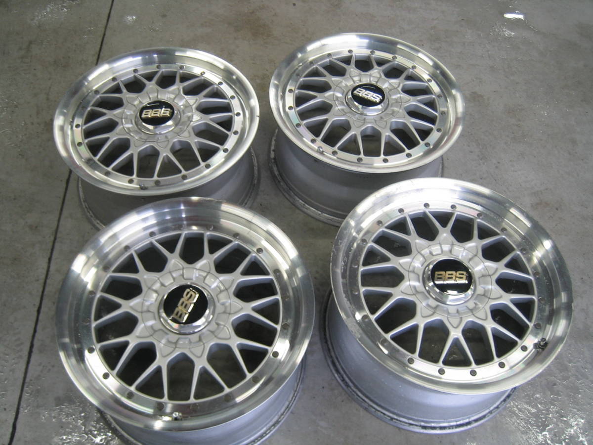 BBS RSII 023 / RSII 024 17インチアルミホイール 4本 BBS 17インチ 
