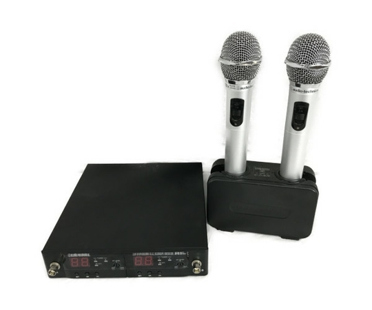 audio-technica ATW-R75a ワイヤレスマイク2本 充電器付き 【公式