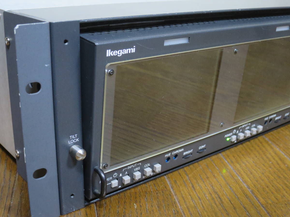 池上通信機 Ikegami 中古品 TLM-603 3連液晶 カラーモニタ (6型×3連) 完動品 6インチ a-siTFT液晶 HDTV 検)マスモニ トリニトロン SONY ② - Yahoo!オークション 池上通信機 hlm」の落札相場・落札価格 「ikegami Television