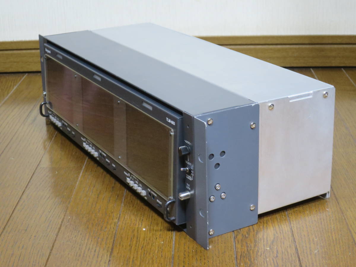 池上通信機 Ikegami 中古品 TLM-603 3連液晶 カラーモニタ (6型×3連) 完動品 6インチ a-siTFT液晶 HDTV 検)マスモニ トリニトロン SONY ② - Yahoo!オークション 池上通信機 hlm」の落札相場・落札価格 「ikegami Television
