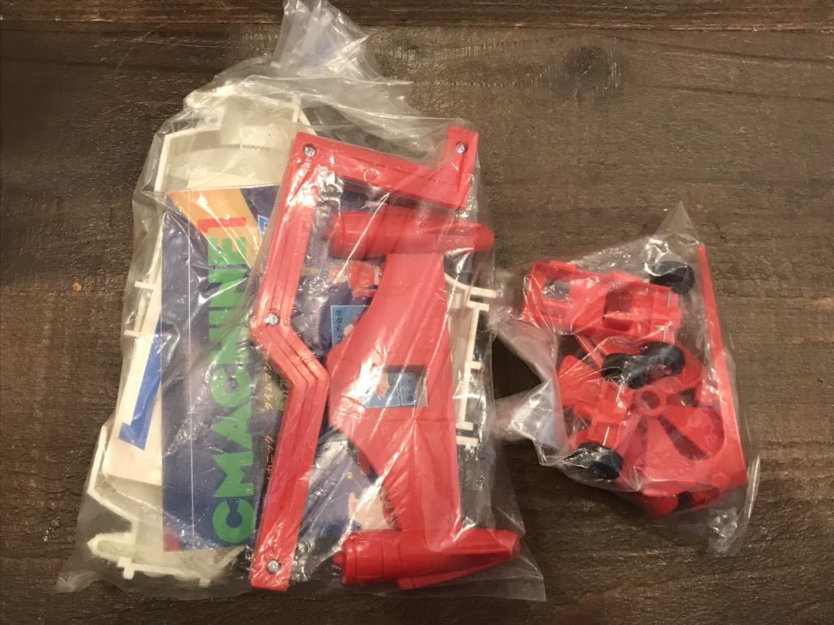 当時物 タカラ スペーストラベラーTIMANIC ニックマシーン1 赤 タイマ