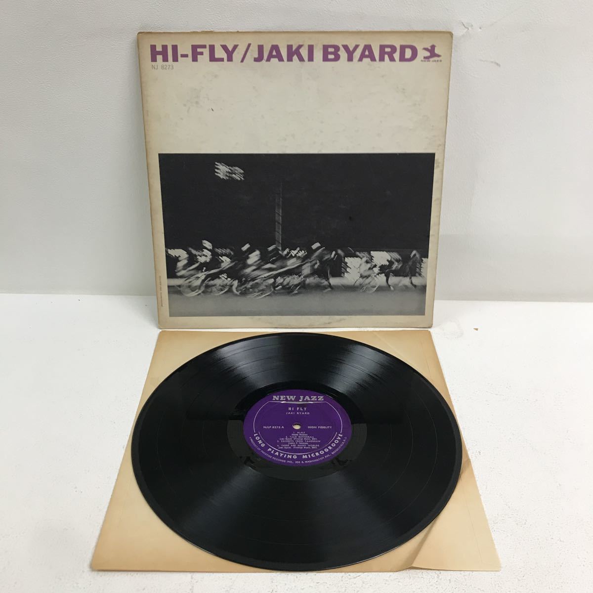 Y0113A2 ジャッキー・バイアード ハイ・フライ LP レコード US盤 NJ 