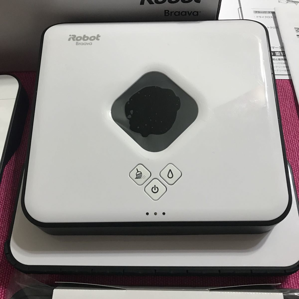 ☆中古☆iRobot Braava ブラーバ 371j 急速充電器付き アイロボット iRobot Braava 価格.com 価格比較 371j一式揃っています