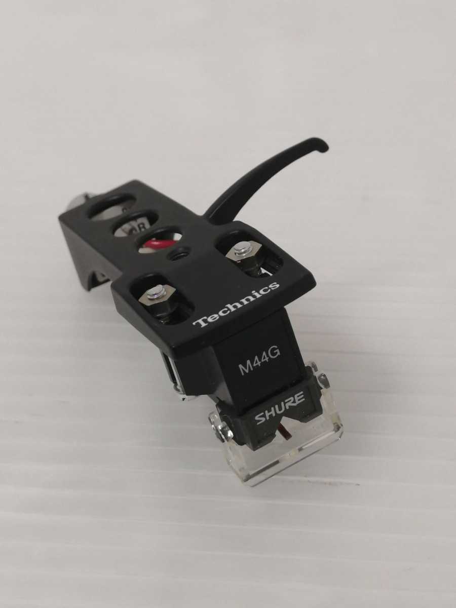 41】Technics テクニクス ヘッドシェル SHURE シュアー M44G 
