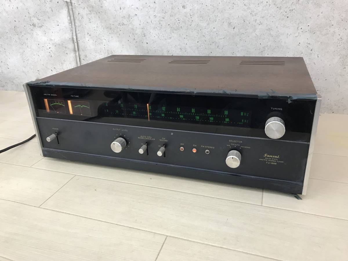 KENWOOD KT-929 ケンウッド AM-FMステレオチューナー 動作OK - FM 