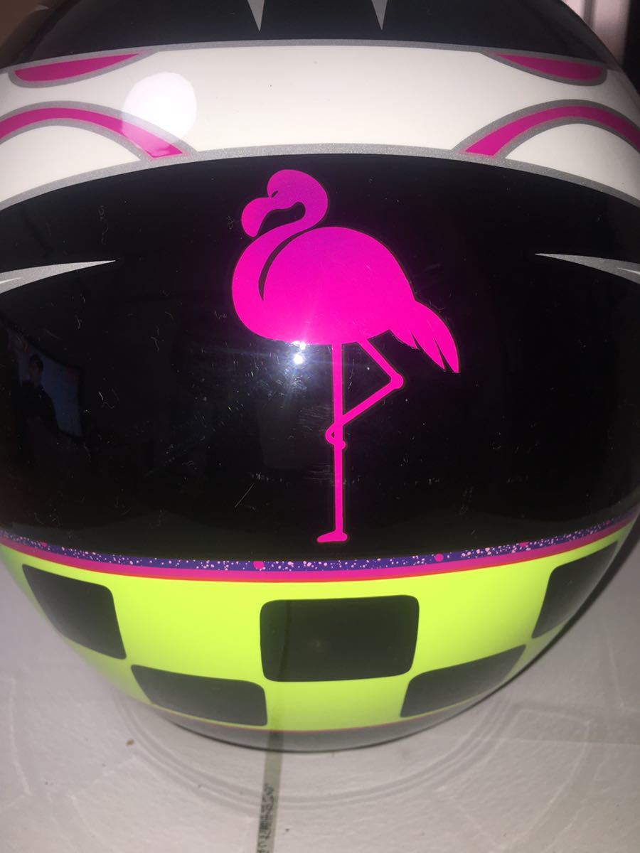 故 WGPライダー若井選手ヘルメット SHOEI X-8 ワカイ XL ショウエイ