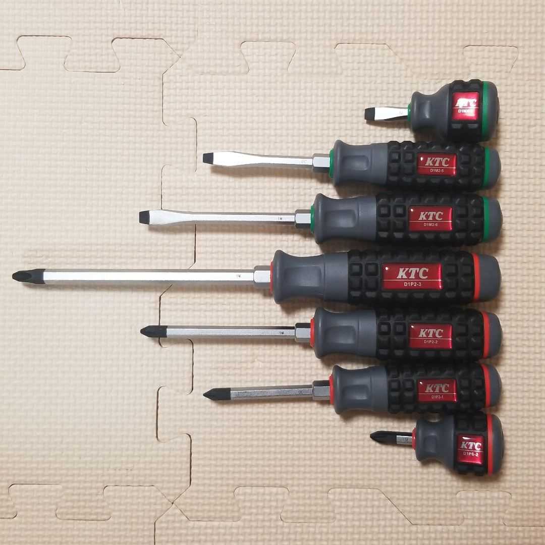 本物保証，お得 KTC 貫通ドライバー ドライバー 工具 7点セット(ドライバーセット)｜売買されたオークション情報、yahooの商品情報をアーカイブ公開 - オークファン ドライバーセット