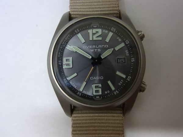 美品】カシオ オーバーランド OVW-110DJ 箱取説有 OVERLAND CASIO WAVE 