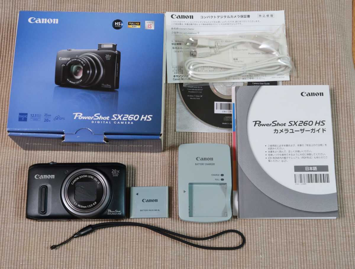 PowerShot Canon SX260HS ジャンク SX260 メルカリ SX260HS CANON 