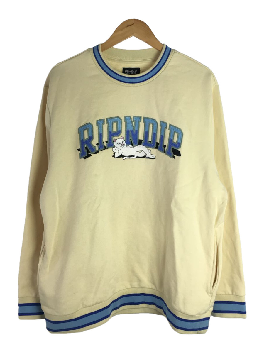 赤字超特価，100%新品 RIPNDIP スウェット/XL/コットン/CRM(XLサイズ以上)｜売買されたオークション情報、yahooの商品情報をアーカイブ公開 - オークファン XLサイズ以上