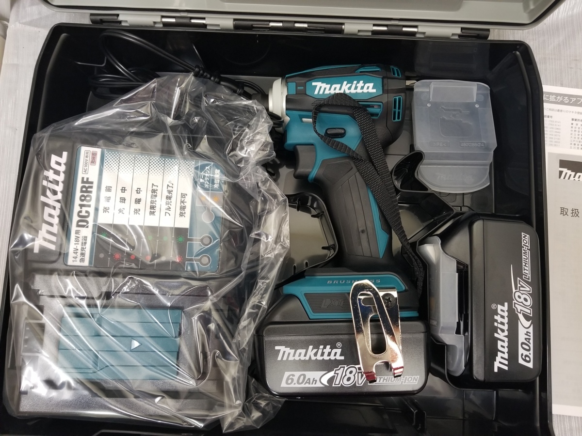 マキタ TD172DRGX 18V 6.0Ah 充電式インパクトドライバ makita | 廃番送料無料 トルク180Nm 充電式インパクトドライバー ブルー ドライバー コードレスインパクトドライバー インパクトドライバTD172(18V)青 インパクト インパクトドライバTD172(18V)黒