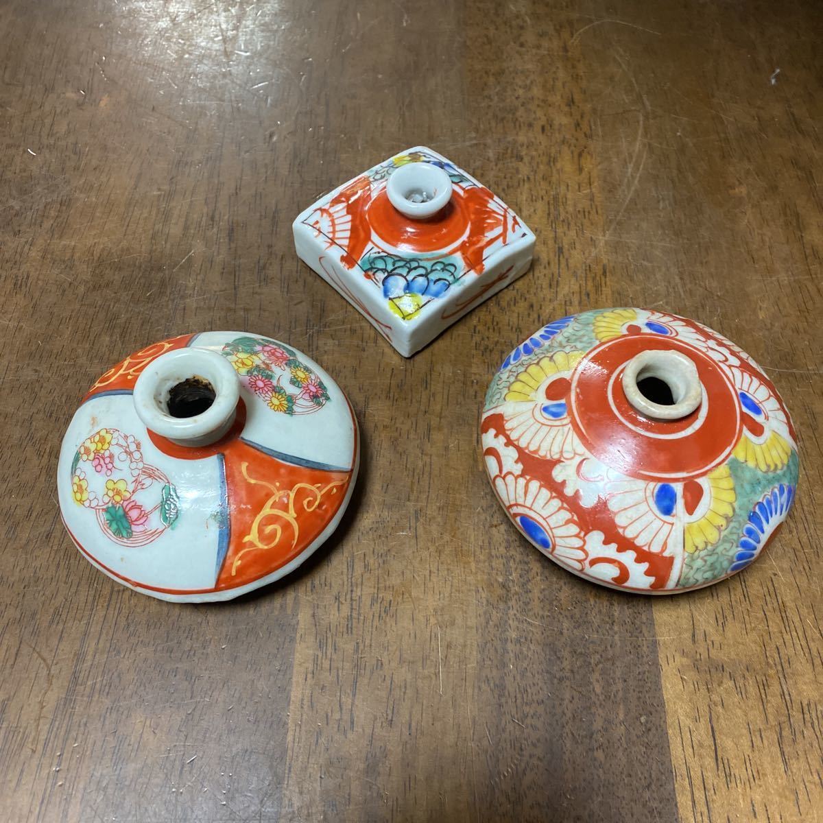 赤絵 油壺 時代 3点まとめて 骨董品(その他)｜売買されたオークション