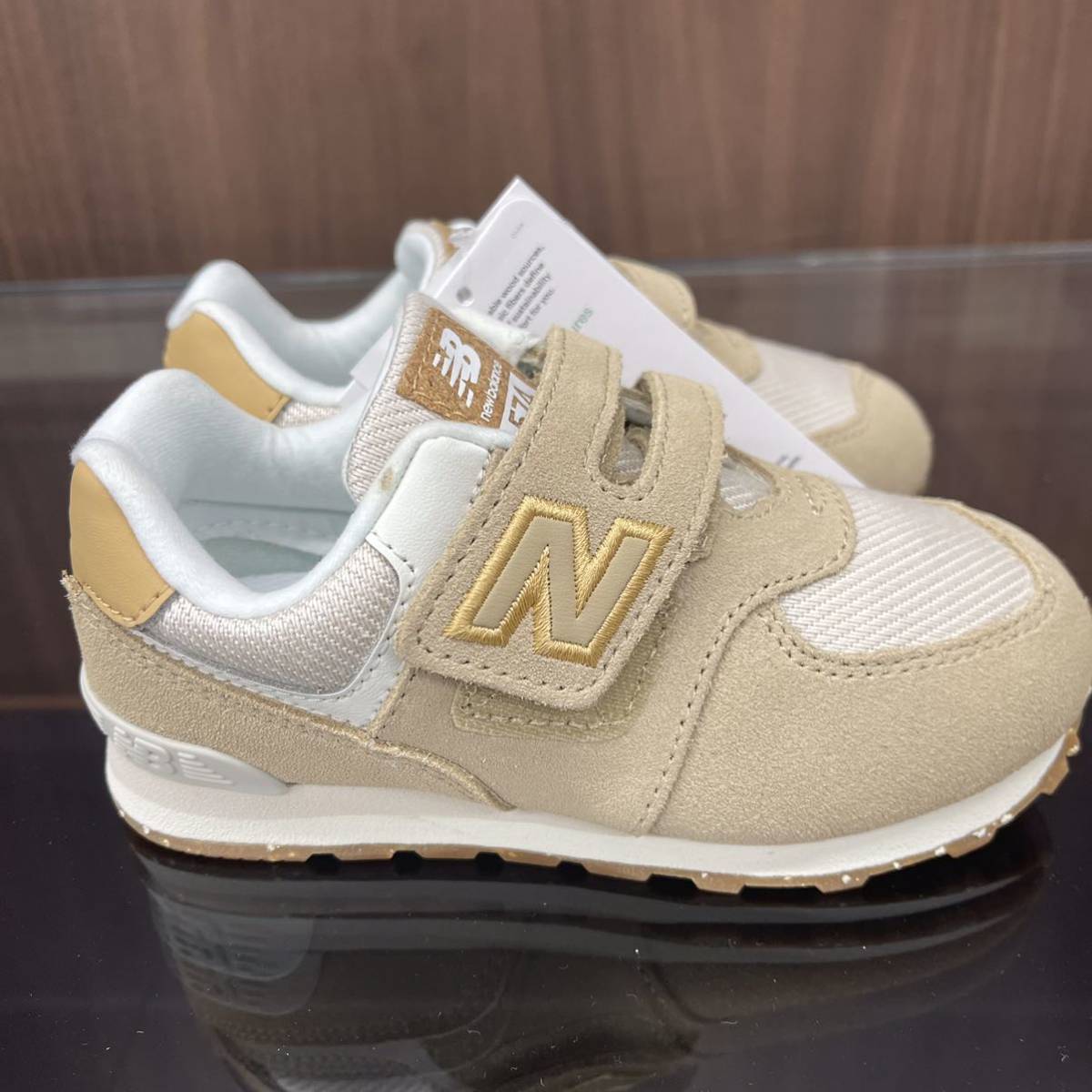 ほぼ未使用】New Balance / ニューバランス IV 574 キッズ 16.5cm 