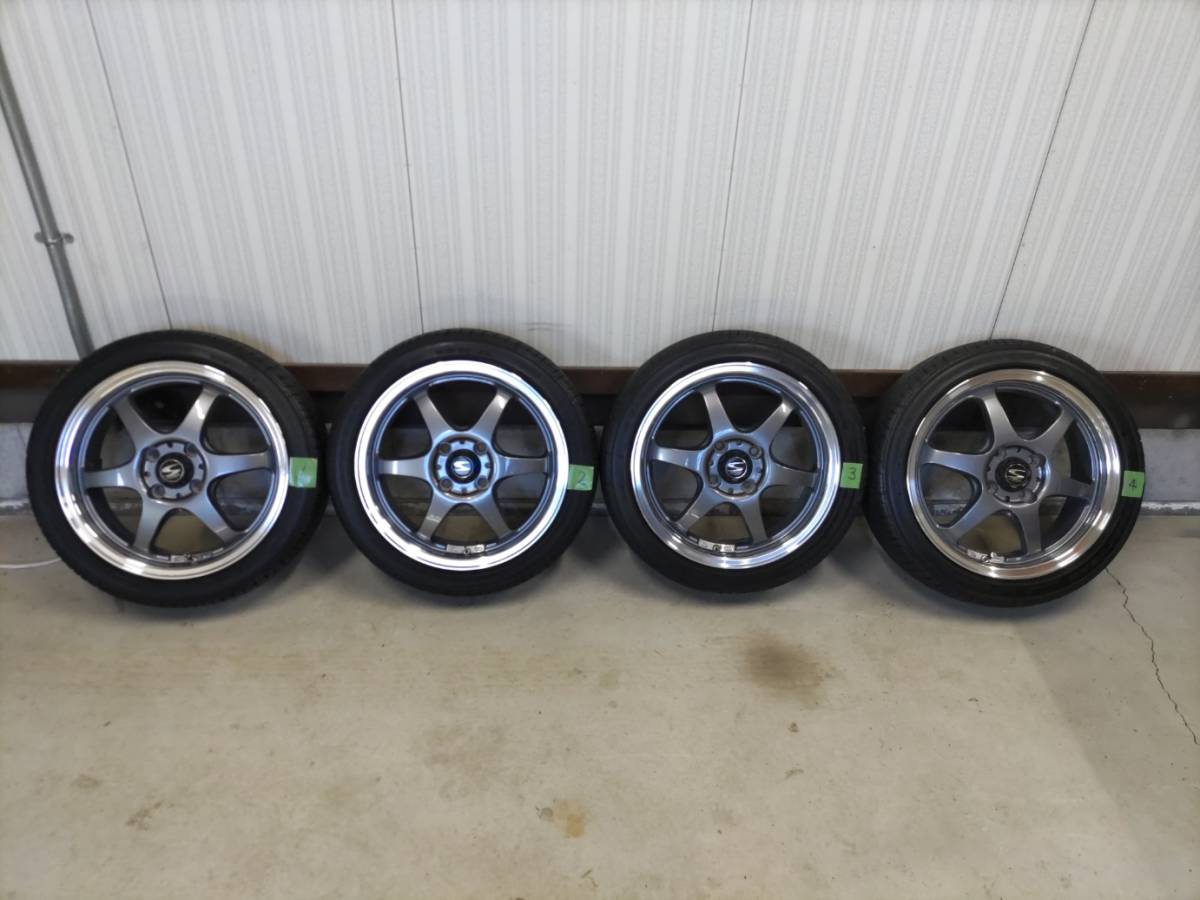 お得，得価 軽カー用 SーHOLD シュトルツ ガンメタ／リムポリッシュ 15ｘ５J グッドイヤーLS2000ハイブリット2 165/50r15 4本セット(ラジアルタイヤ)｜売買されたオークション情報、yahooの商品情報をアーカイ 4穴