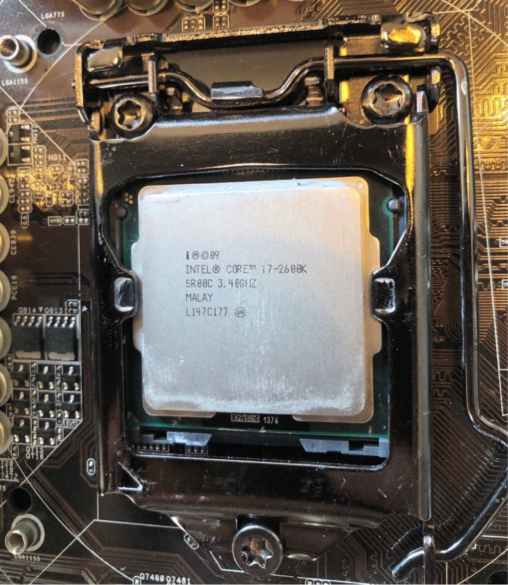 core i7 2600k LGA1155 マザーボードセット ASRock z77 Extreme6