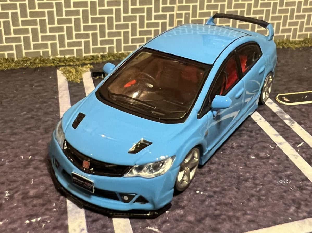 inno model 1/64 シビックタイプR R セダン イノモデル FD2 環状 暴走