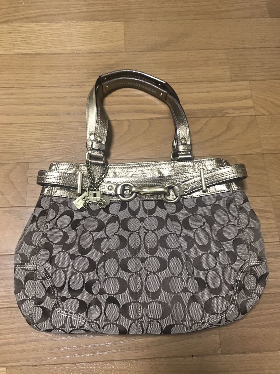  超 COACH コーチ トートバッグ(トートバッグ)｜売買されたオークション情報、yahooの商品情報をアーカイブ公開 - オークファン かばん、バッグ