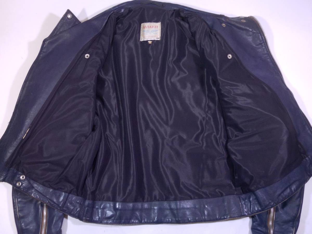 極上革質 ルイスレザー 70年代 希少スクエアパッチ スポーツマン ブラック/黒 40 美品 1970s Vintage Lewis Leathers Sportsman Black ルイスレザー Lewis サイクロン 22年製 Yahoo!オークション ベルトMサイズ中古