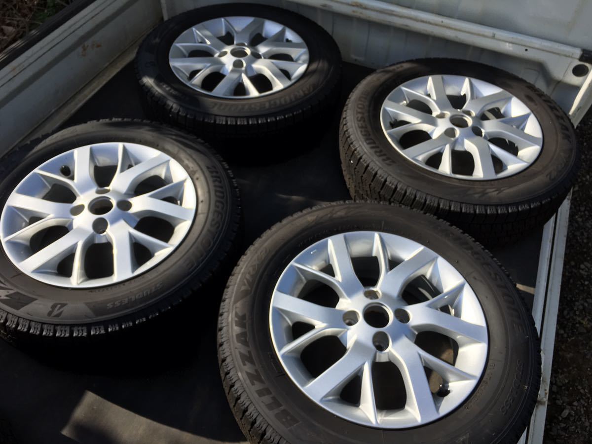 ブリヂストン ブリザックVRX2 4本セット日産ノートバリ山 185/65R15