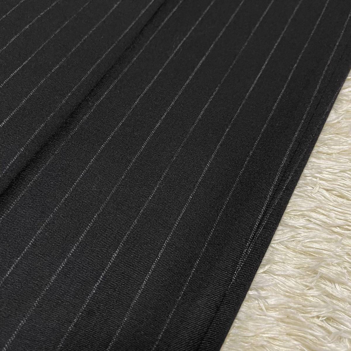 HERMES エルメス 1タック ウールスラックス