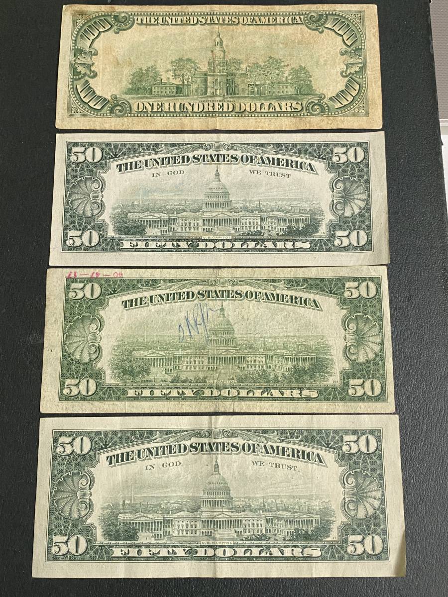 アメリカドル紙幣旧100ドル札1枚 【公式通販】