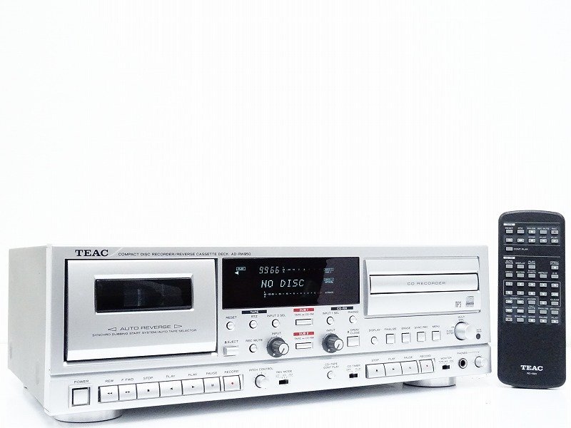 TEAC AD-RW950 - カセットデッキ ティアック | CDレコーダー⁄カセット