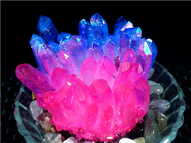 超綺麗アーカンソー産レインボーオーラクラスターB85U6/245U13C レインボーオーラ水晶 ☆上級贅品☆新入荷天然アーカンソー産 公式