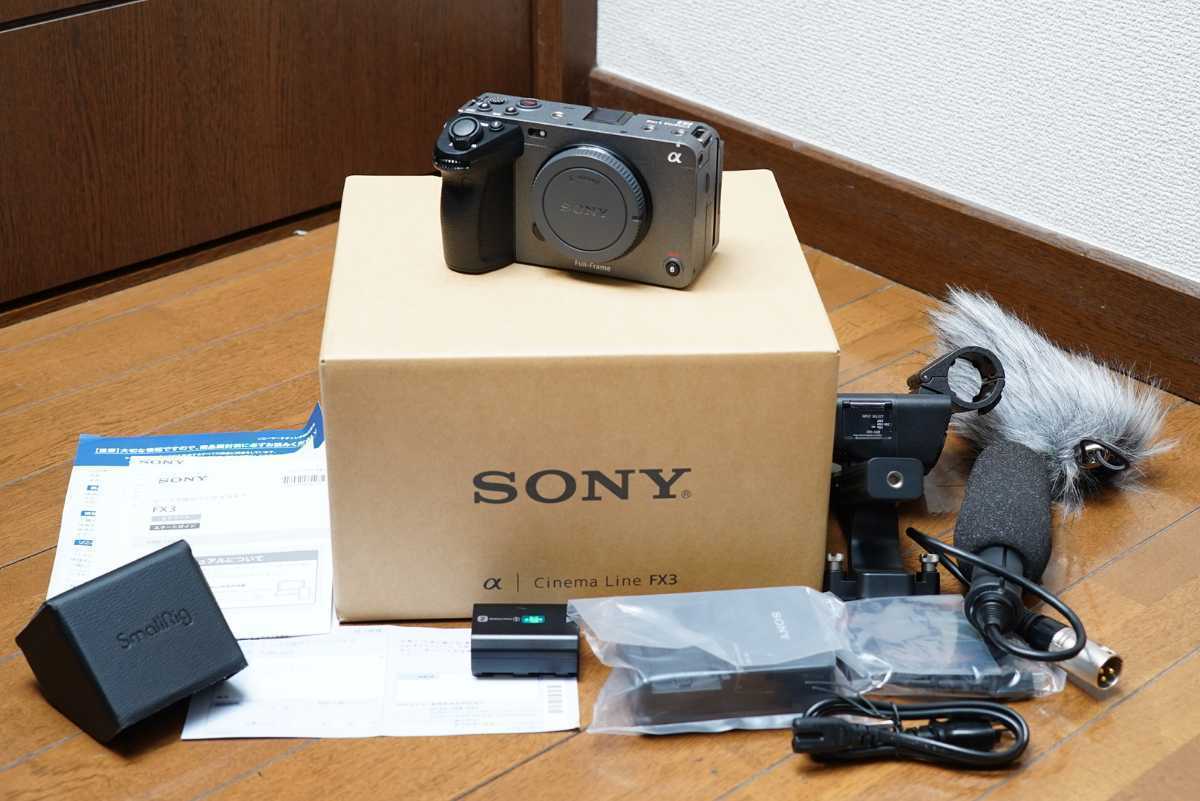 訳有 SONY ソニー Cinema Line FX3 ILME-FX3 おまけつき シネマ FX3
