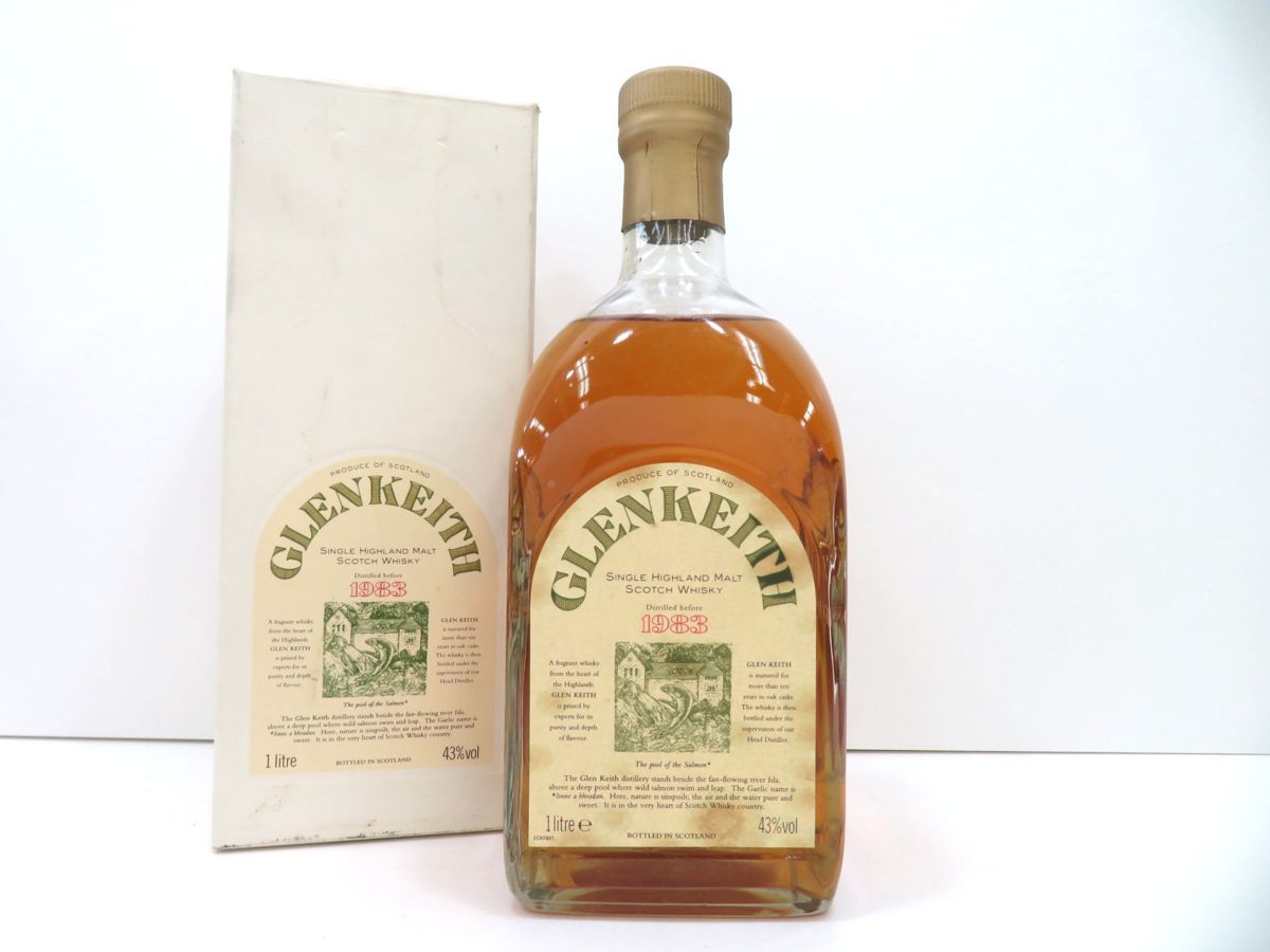 Glen Keith 31年 スペイサイド シングルモルト-イタリア製 ディーゼル