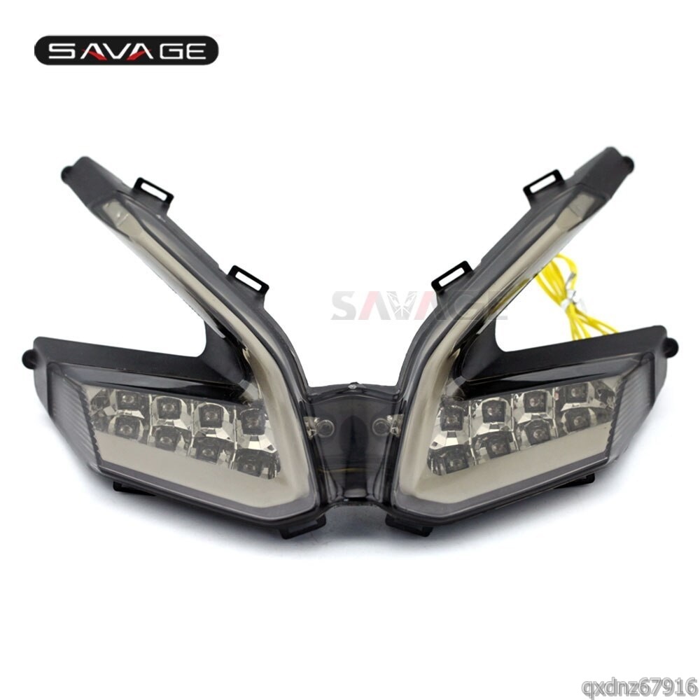 ドゥカティ 9 959 1199 1199r 1199s 1299パニガーレモーターサイクルテールライトリアテールライトブレーキターンシグナルライトインジケーターランプ用 Color Shell Smoke ブレーキライト 誠実 959