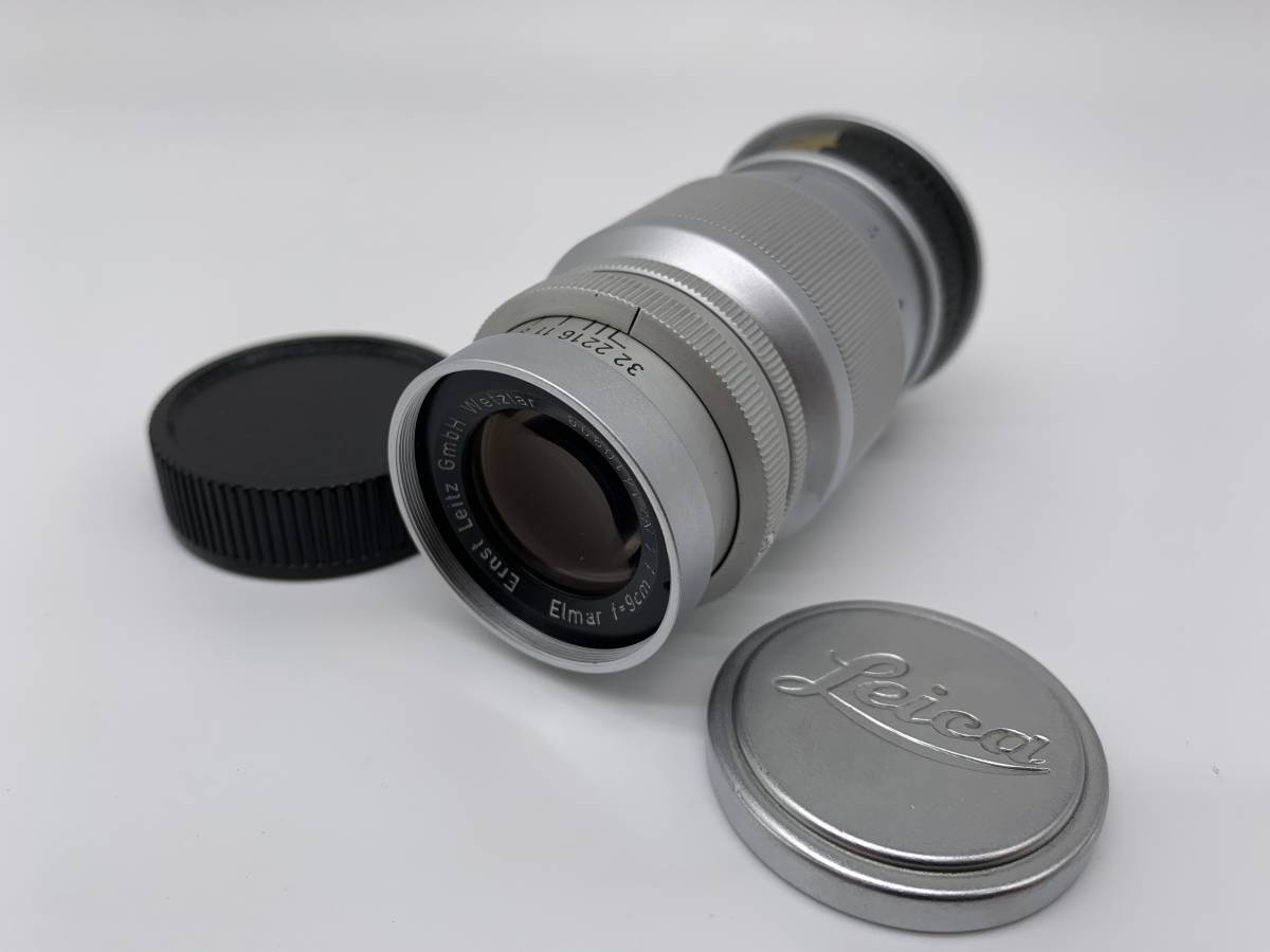 ERNST LEITZ】 ELMAR 9cm 90mm F4 エルマー 単焦点 Lマウント