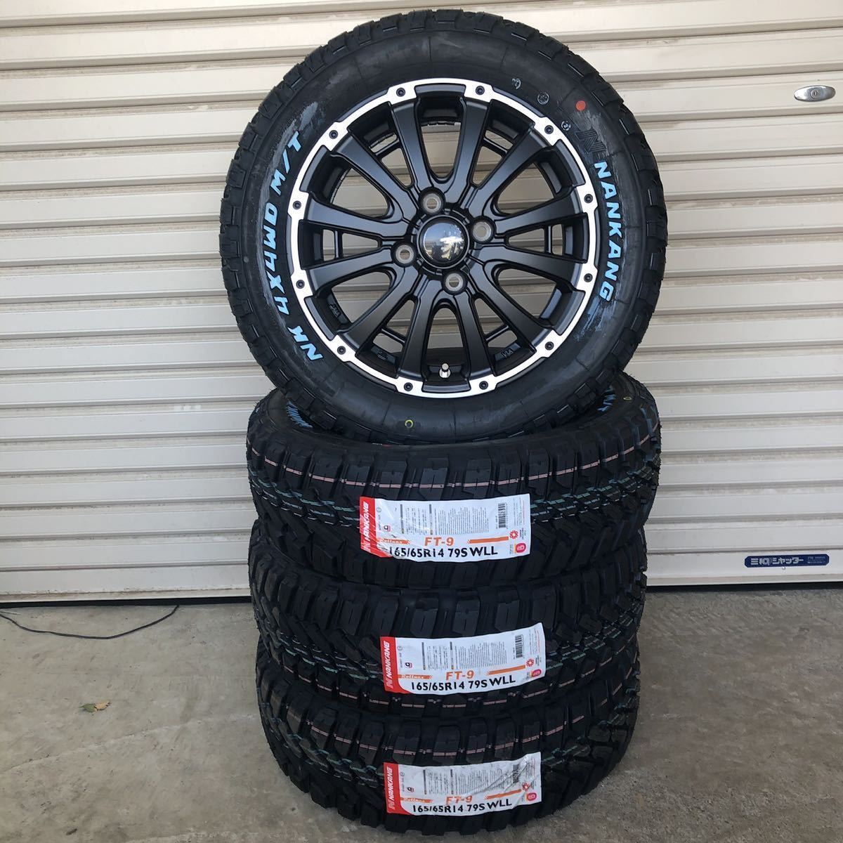 MUDBAHN◇ナンカンFT-9◇165/65R14 サンバー ハイゼットジャンボ
