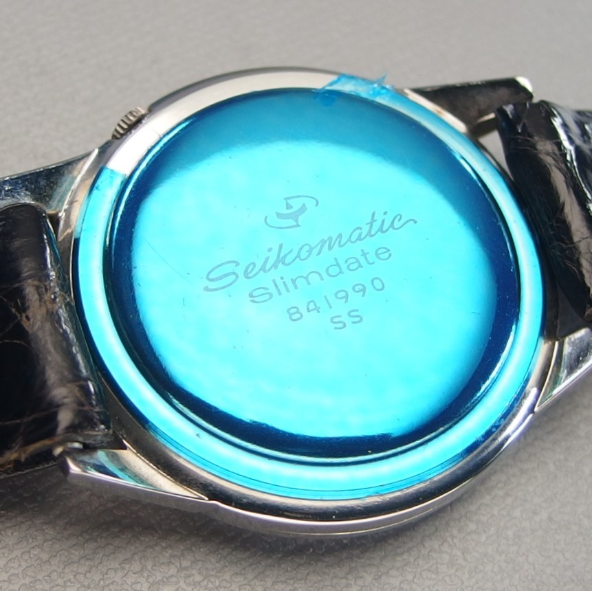 ★激レア品！SEIKO セイコーマチック スリムデイトメンズ腕時計　稼働品！ 超希少 デッドストック 機械式】 SEIKO SEIKOMATIC slimdate セイコー