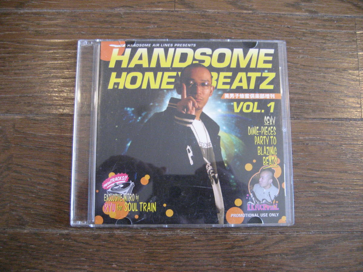送料無料，正規品 MIXCD KASHI DA HANDSOME HANDSOME HONEY BEATZ VOL.1 muro dev large denka ryuhei the man 黒田大介 DJ SHADOW koco ita-cho budamunk(ラップ、ヒップホップ)｜売買されたオークション情報、yahooの商品情報をアーカイブ公開 - ラップ、ヒップホップ