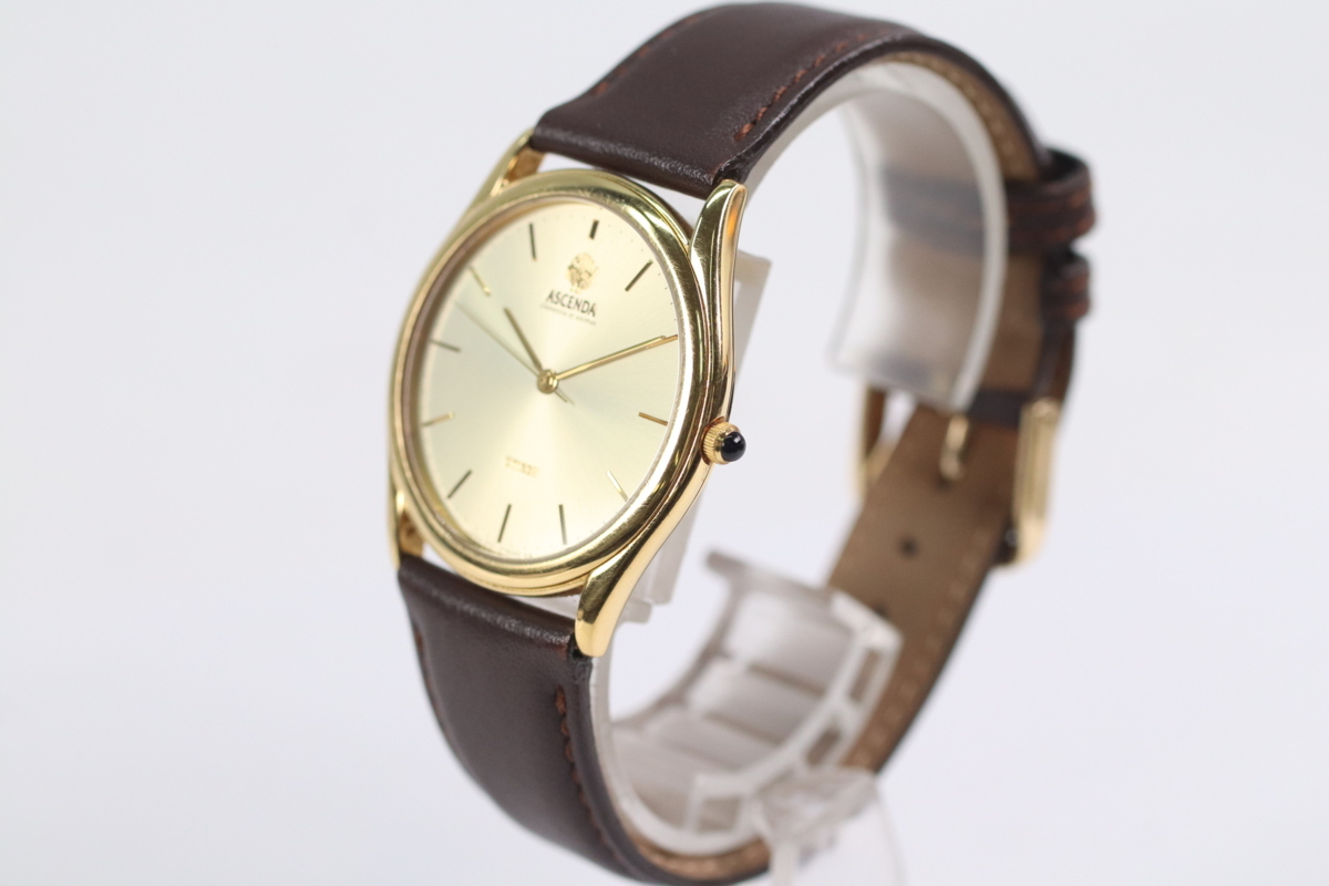 CITIZEN シチズン ASCENDA アセンダ 2731-274512 18K/750 金無垢