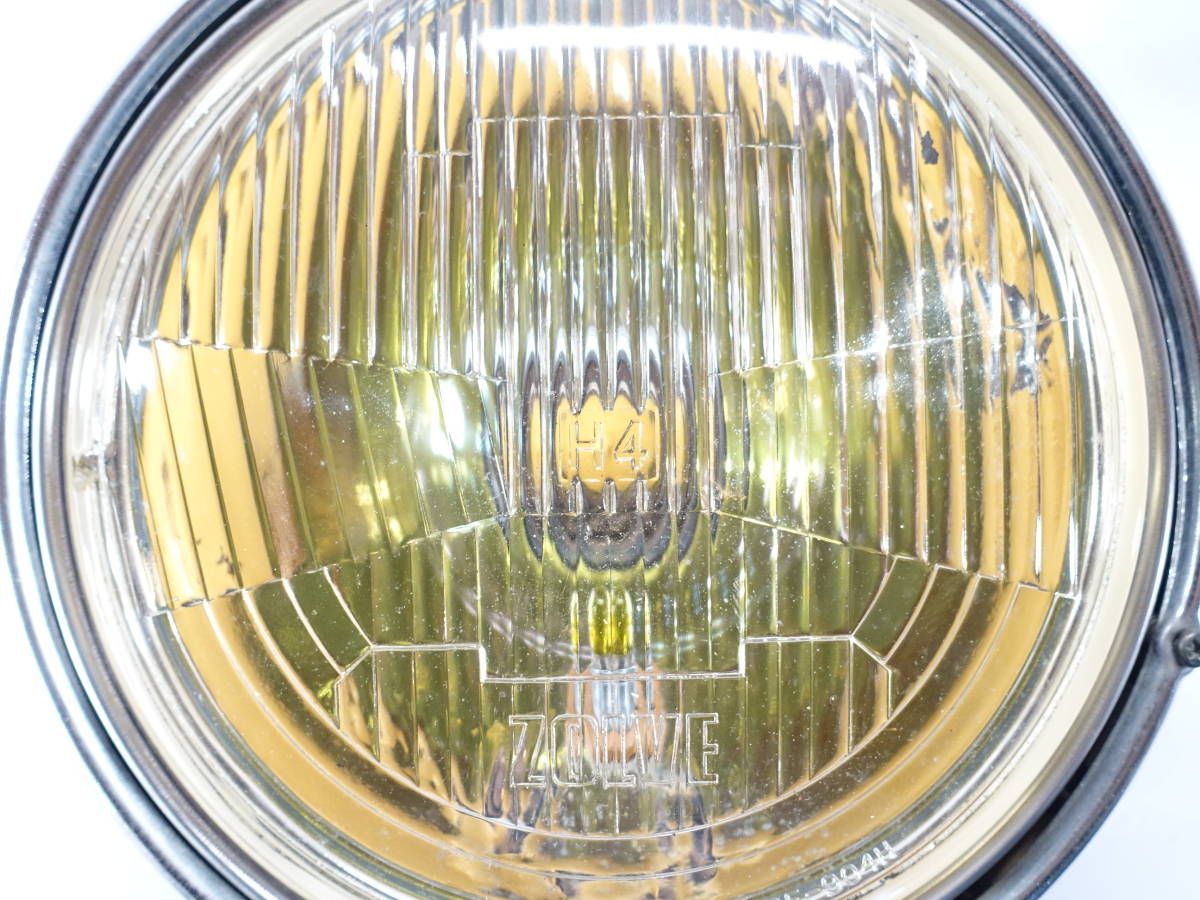 当時物☆180φ/180パイ ZOLVE ゾルべ 社外 ヘッドライト☆ z1 z2 z750rs 