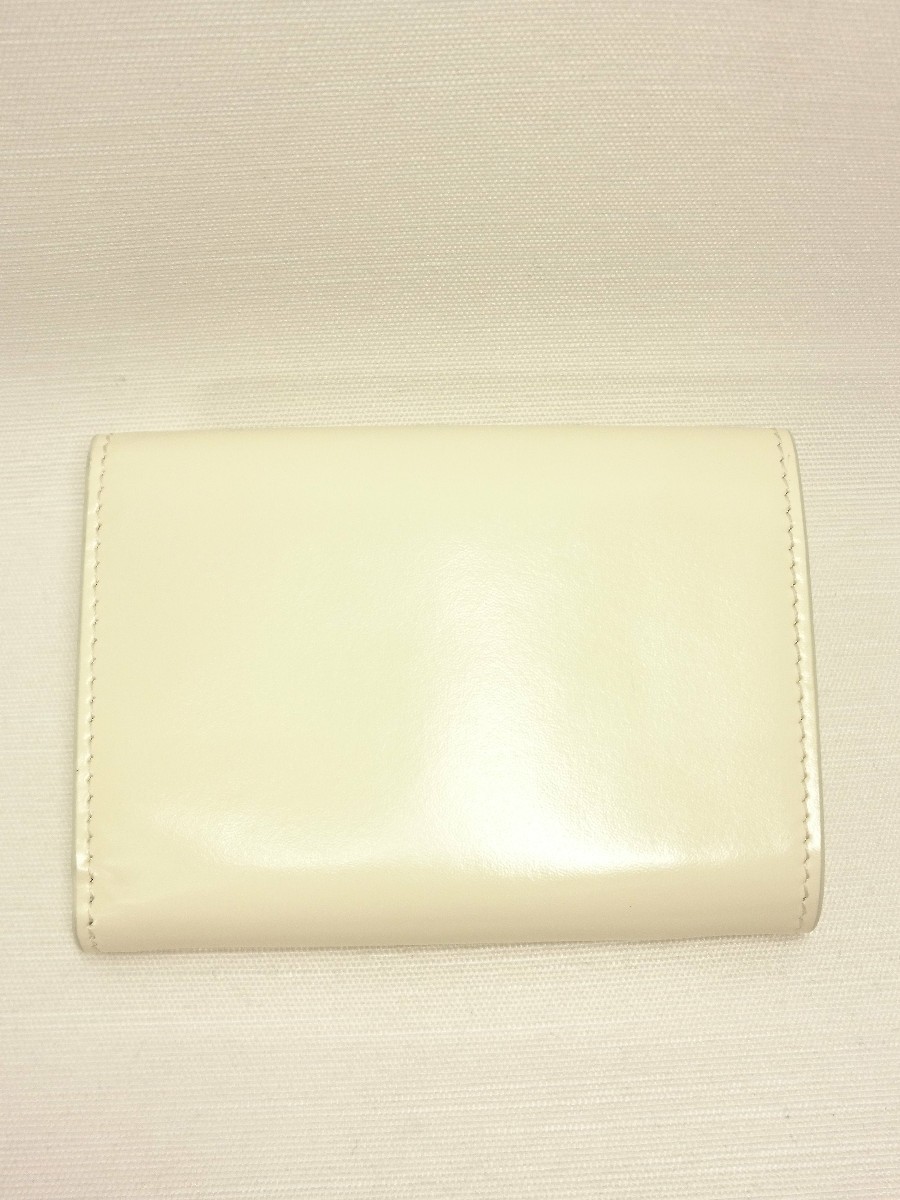 JIL SANDER◆3つ折り財布/-/BEG/ユニセックス/ホワイトベージュ JIL 三つ折り財布 ジルサンダー ベビーウォレット メンズ ブランド