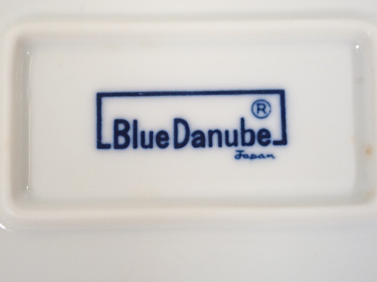 1 Blue Danube ブルーダニューブ プレート 皿 スクエアプレート 食器