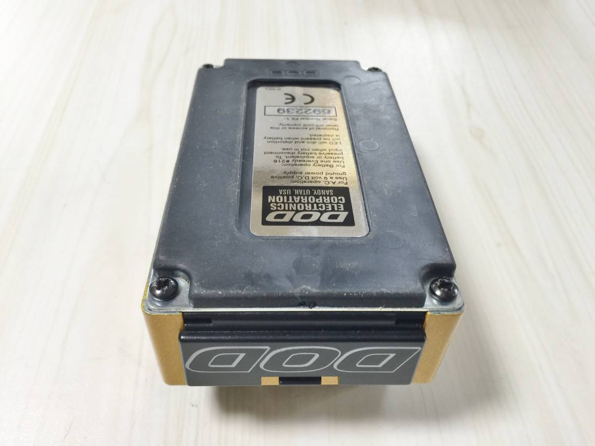 即決 DOD FX91 BASS OVERDRIVE ベース オーバードライブ