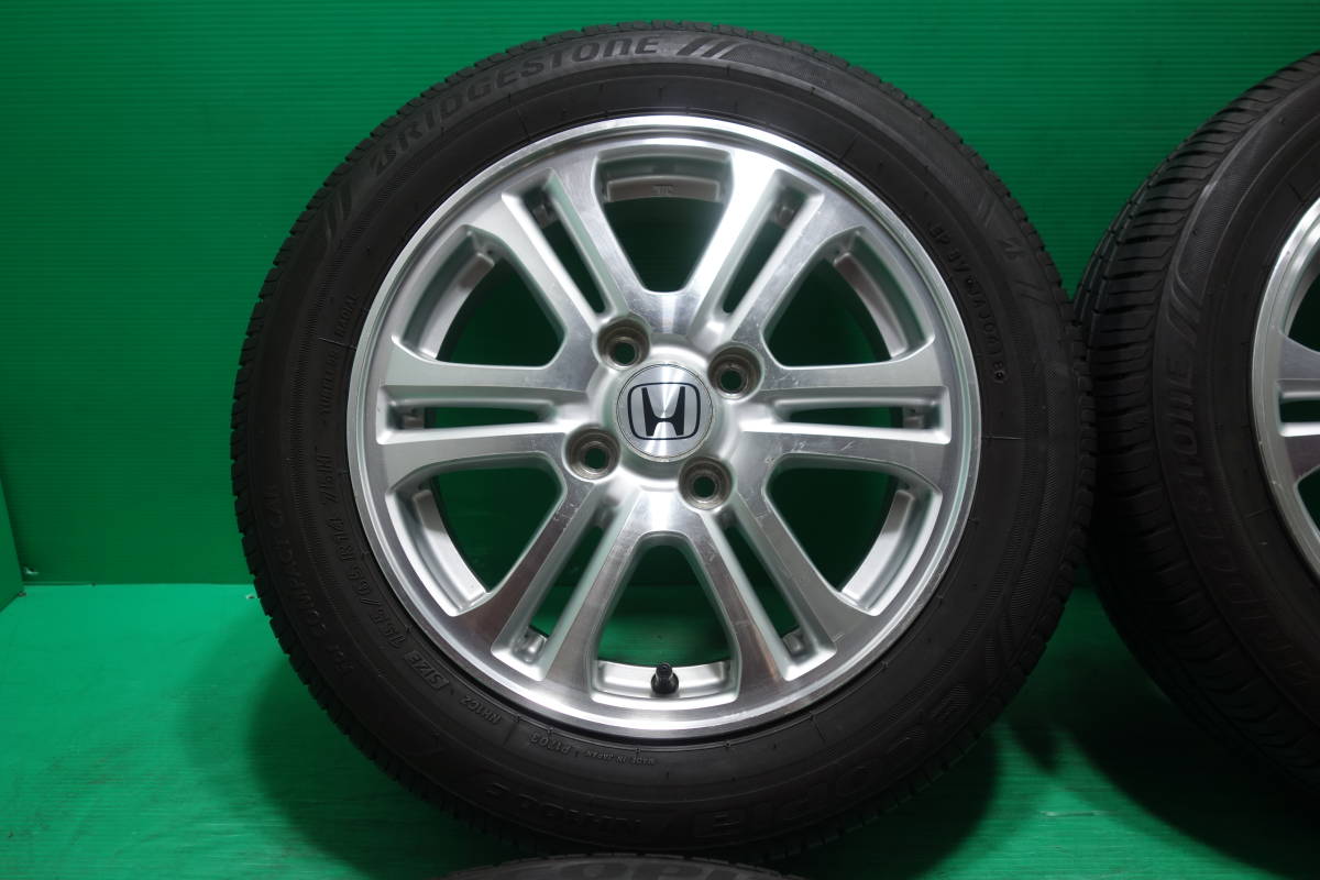 H405-18 送料無料 155/65R14 夏タイヤ 4本セット ブリヂストン 8分山 