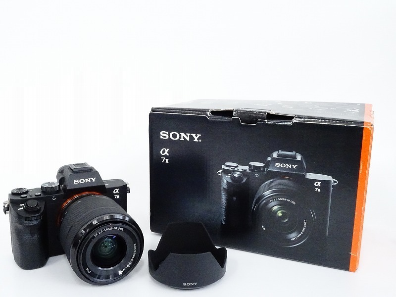 ○○【美品】SONY α7II/SEL2870 FE 28-70mm F3.5-5.6 OSS ミラーレス 
