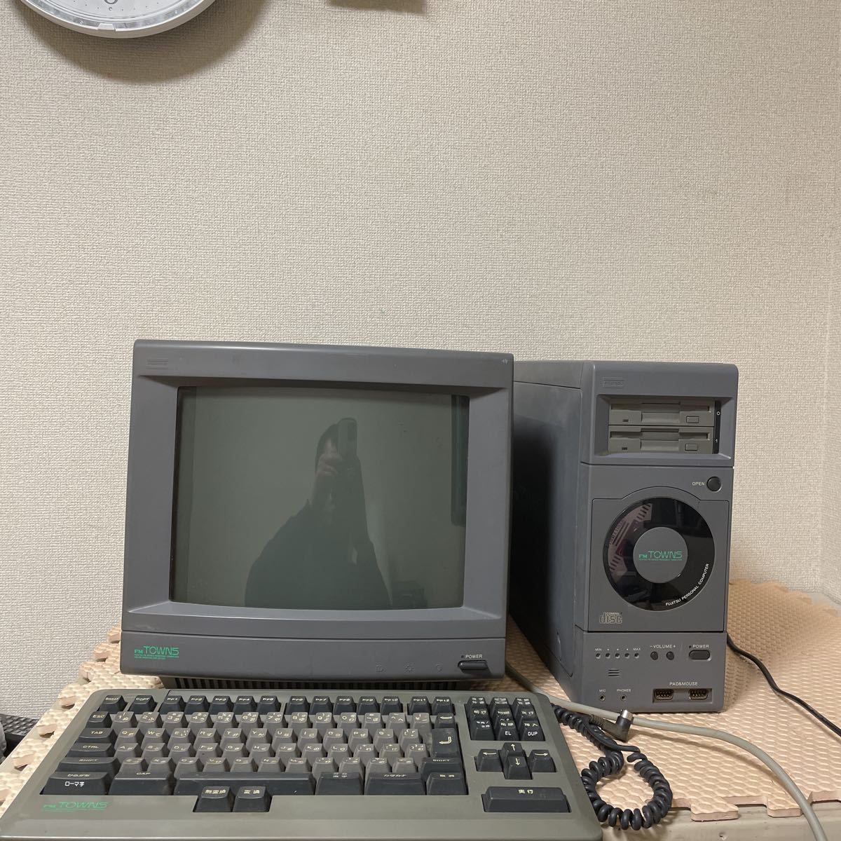 富士通 FM TOWNS CD-ROM + 3.5インチFD Microsoft Windows Version3