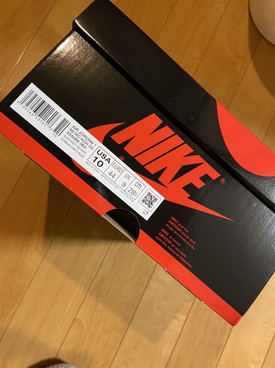 新品未着用品 28センチ NIKE AIR JORDAN 1 RETRO HIGH OG Patent Bred ナイキ エアジョーダン1 レトロ ハイ パテントブレッド 0 28cm - MID ☆人気☆NIKE☆(W)JORDA.N 28cmの中古品・新品・未