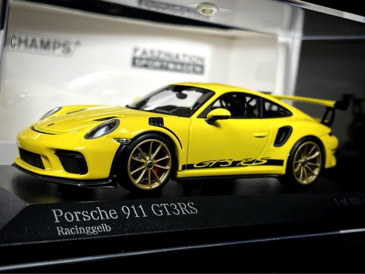 MINICHAMPS 特注 1:43 PORSCHE 911 GT3 RS / ポルシェ 991.2 GT3 RS