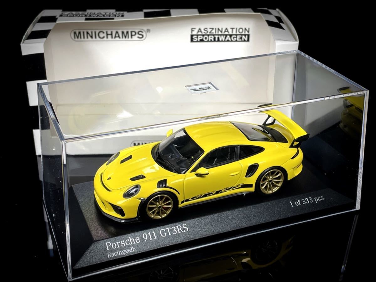 MINICHAMPS 特注 1:43 PORSCHE 911 GT3 RS / ポルシェ 991.2 GT3 RS