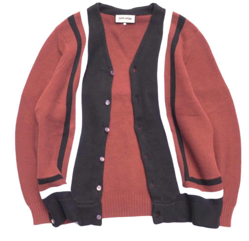 fucking awesome cotton cardigan L marron ファッキンオーサム